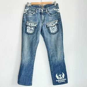 7 for All Mankind Y2K Embellished  Jeans 30
